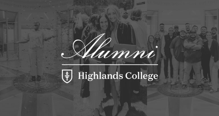alumni student group photo on campus staircase